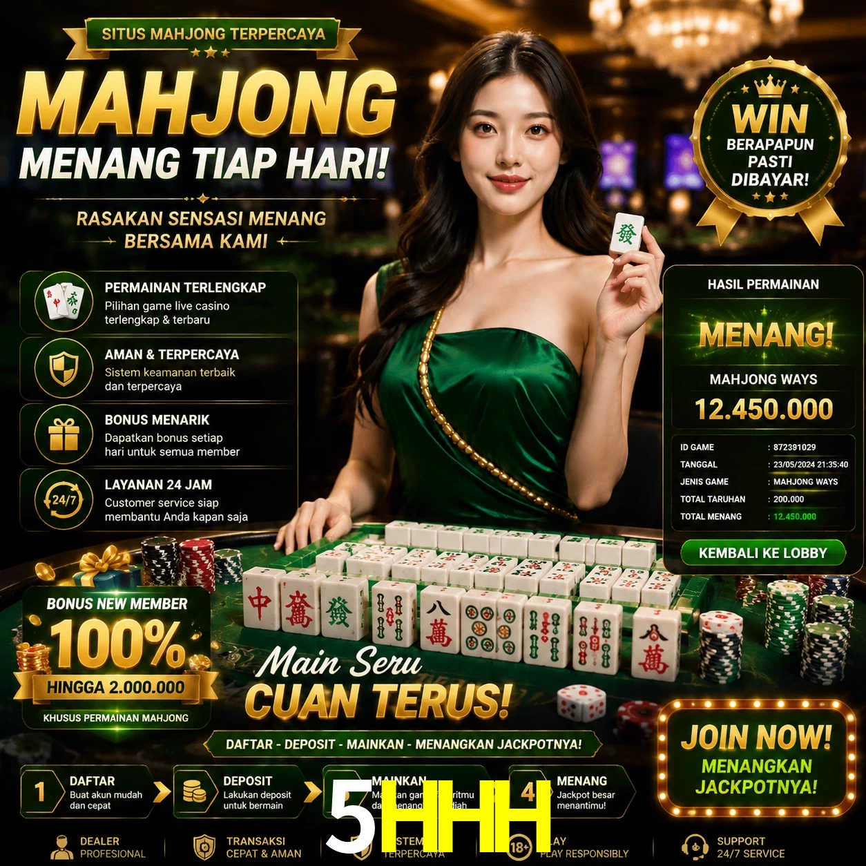Cashback VIP 5HHH - reembolso semanal
